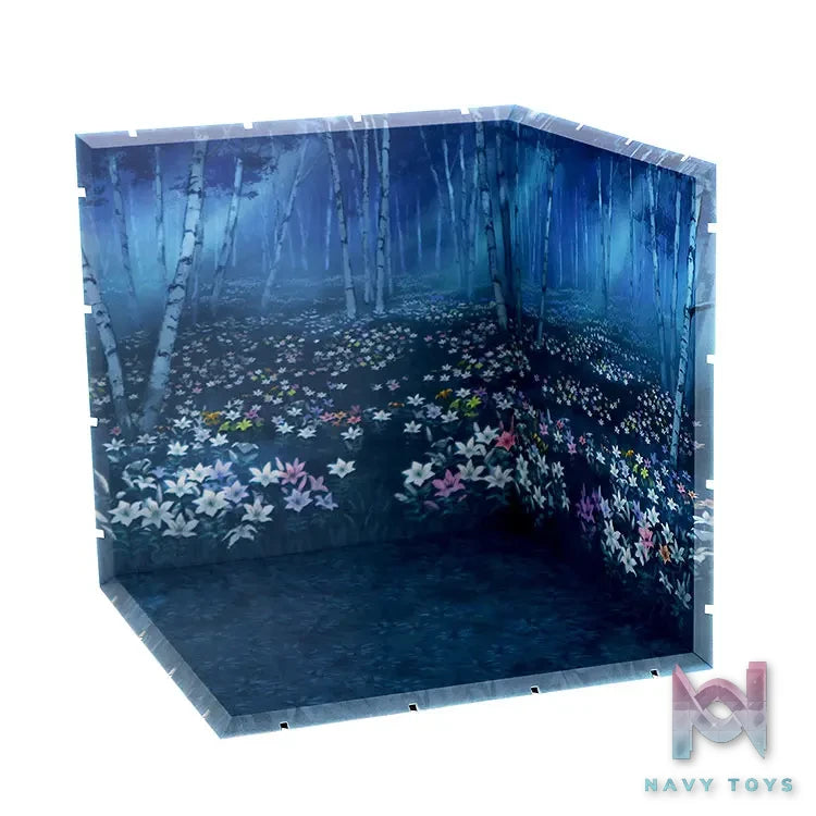 PLM – Dioramansion 200 Tea Plantation White Birch & Lilies Church (Licensed)