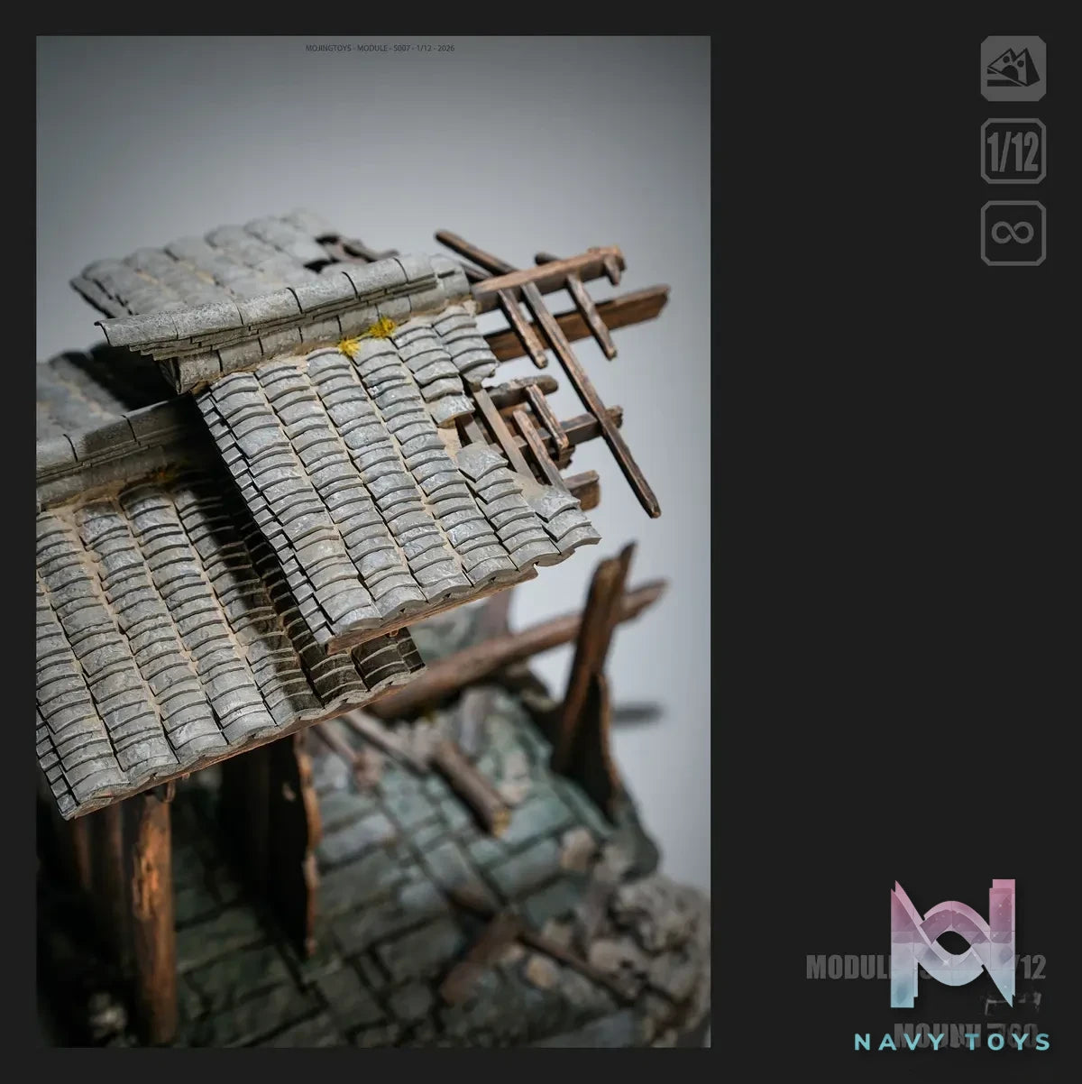 MOjingToys – MODULE S007 1/12 Shanmen Ancient Style Scene (Licensed)