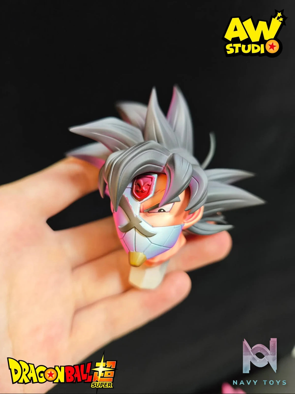 AW Studio – Dragon Ball Mask Super Saiyan Rosé