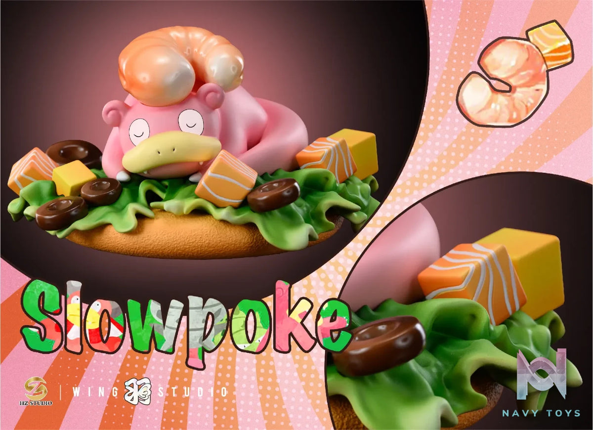 Wing Studio & HZ Studio – Pokemon Food Series Sandwich Slowpoke