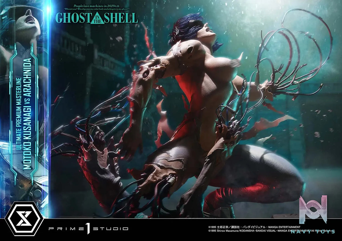 Prime 1 Studio – Ghost in the Shell Motoko Kusanagi VS Arachnida (Licensed) UPMGITS-02 UPMGITS-02S UPMGITS-03