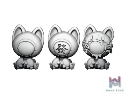 MoKa Studio – Original Palm Toy Series Bronze Cat (Licensed)