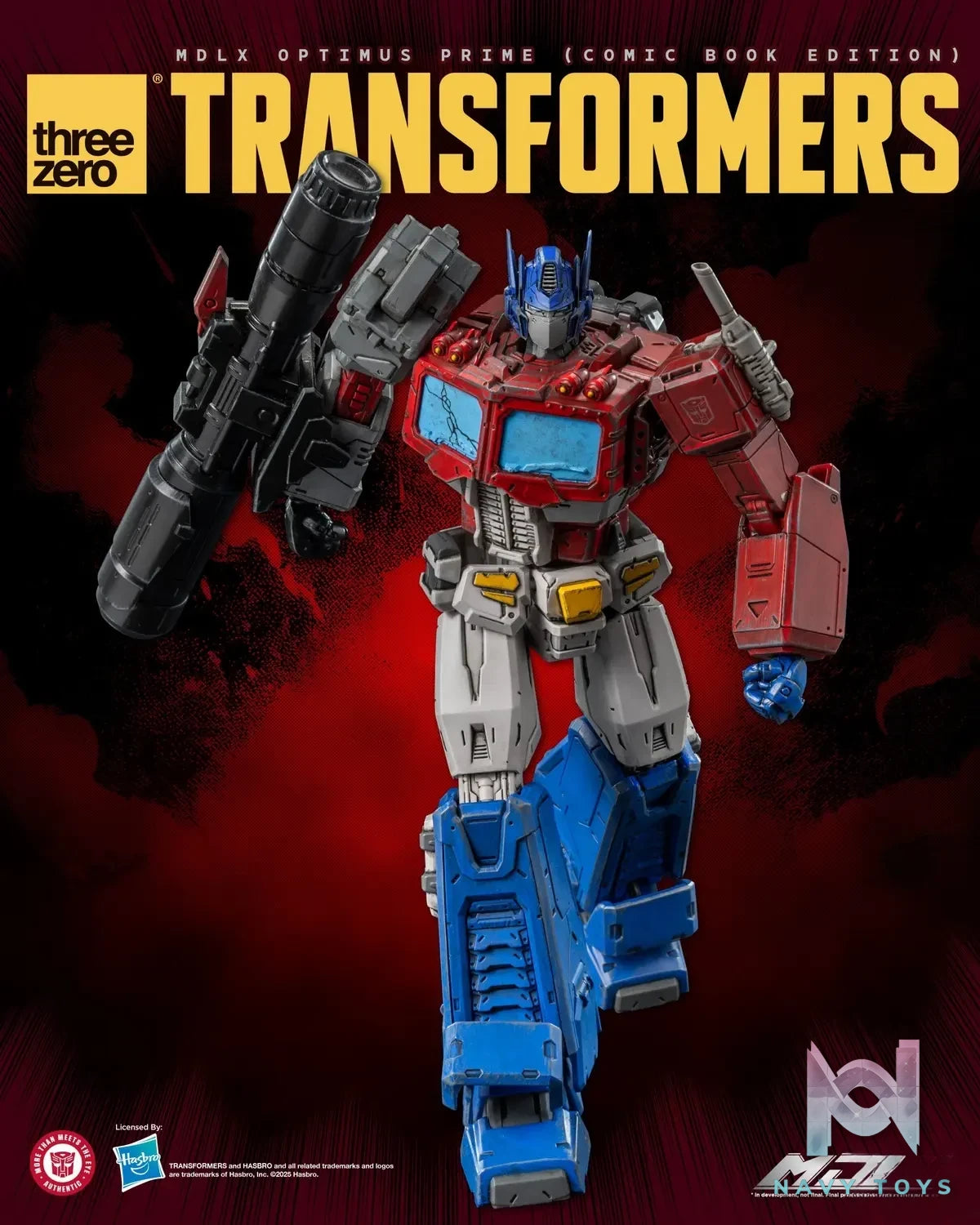 Threezero – Transformers MDLX Optimus Prime (Comic Book Edition) 3Z08710W0 (Licensed)