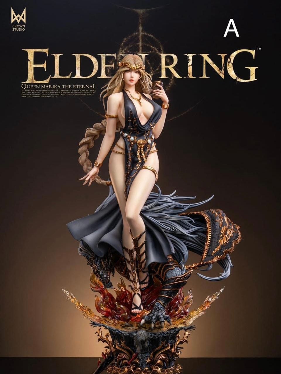 Marika NSFW - Elden Ring - Crown Studio resin statue Crown Studio anime figure