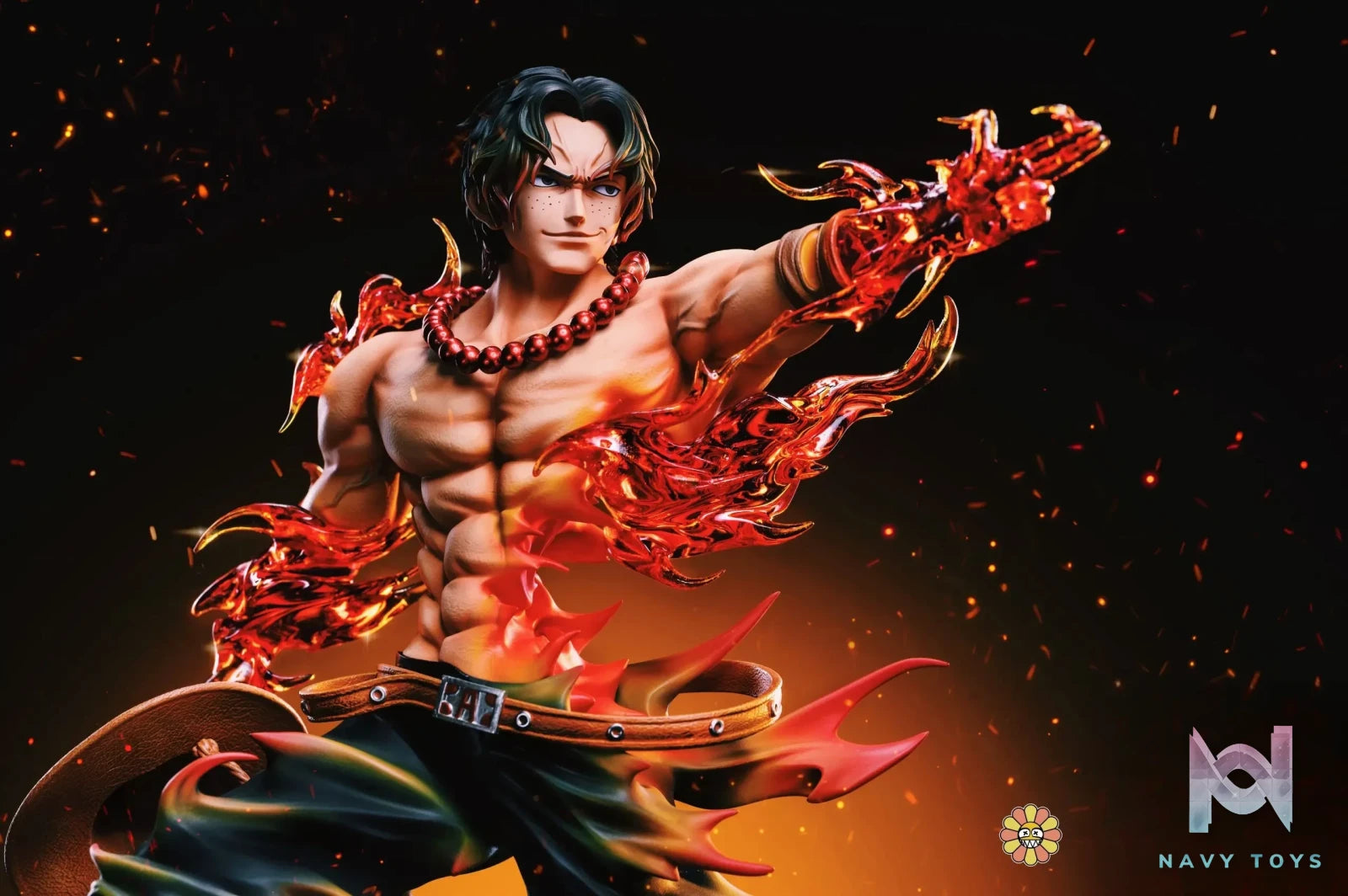 Flower Studio – One Piece Flame Ace