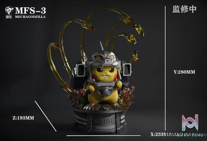 Hard Shell Studio – Pokemon Mecha Godzilla Pikachu