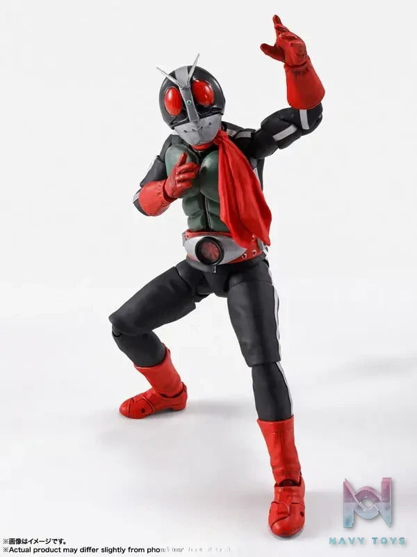 BANDAI SPIRITS – S.H.Figuarts (Shinkocchou Seihou) New Kamen Rider 2 Eikou no Showa Rider Edition “Kamen Rider” (Licensed)