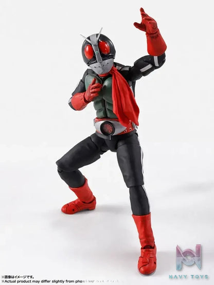 BANDAI SPIRITS – S.H.Figuarts (Shinkocchou Seihou) New Kamen Rider 2 Eikou no Showa Rider Edition “Kamen Rider” (Licensed)