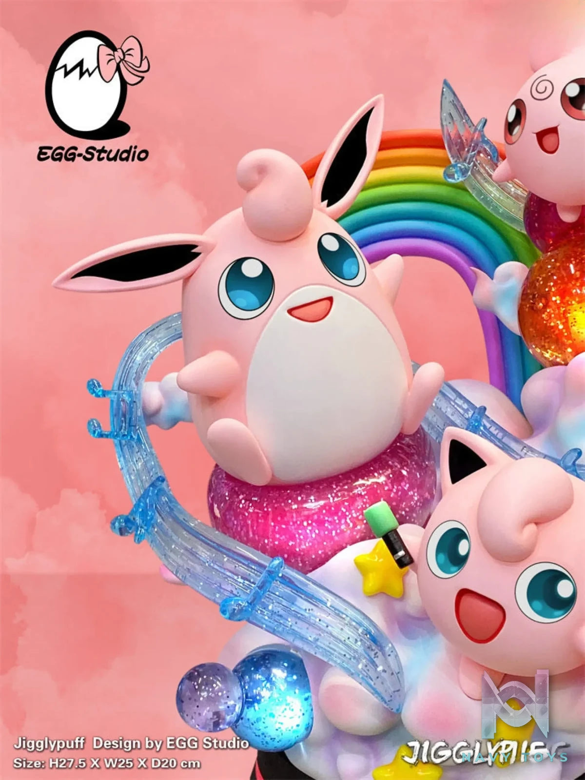 EGG Studio – Pokémon Wigglytuff Evolution Series