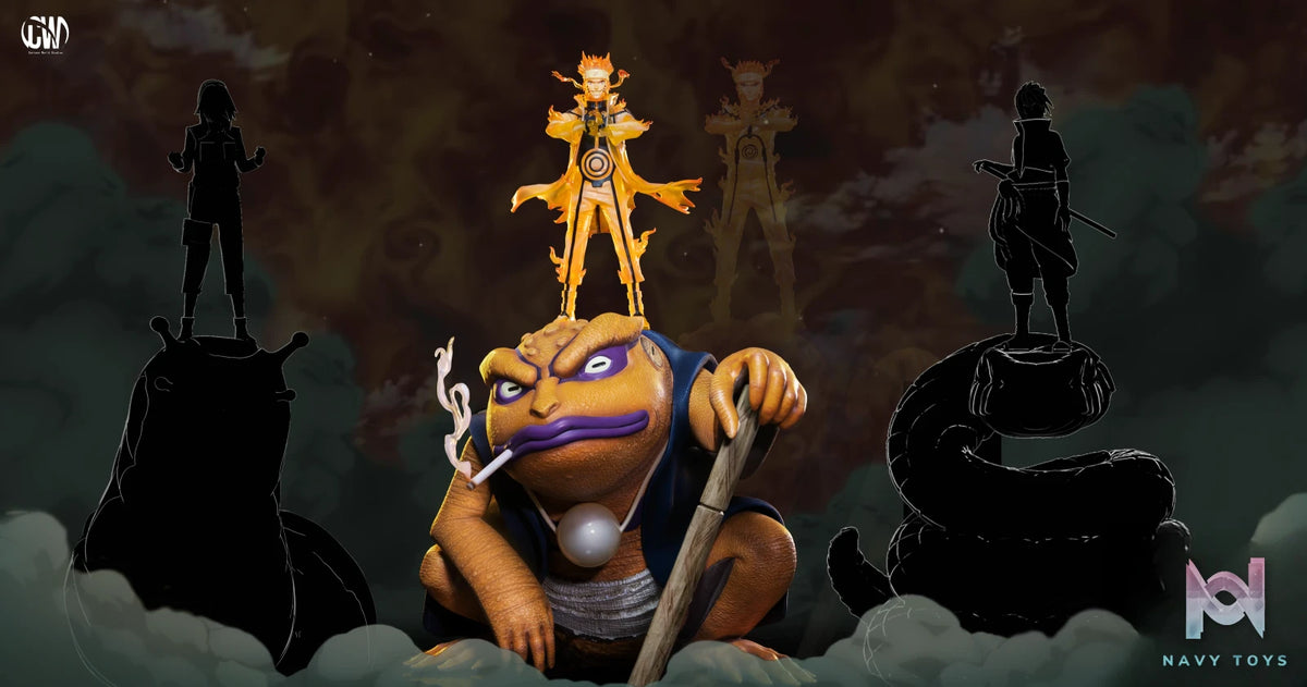 Cartoon World Studio (CW Studio) – Naruto Uzumaki Naruto & Gamakichi