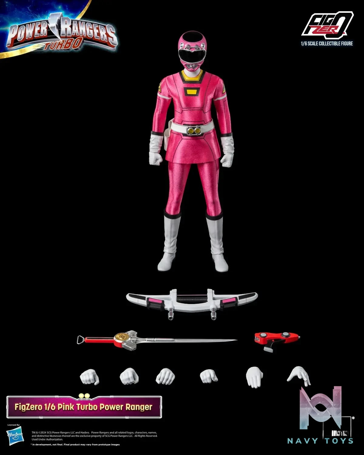 Threezero – Super Hero 1/6 Mighty Morphin Power Rangers Set 3Z08180W0 (Licensed)