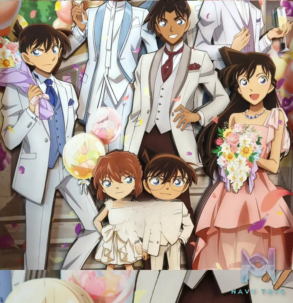 KALA HOME Studio – Detective Conan Multiple Characters #07 3D Decorative Painting Detective Conan