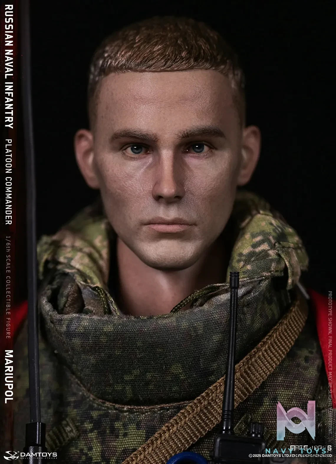 DAMTOYS – 1/6 RUSSIAN NAVAL INFANTRY COMMANDER MARIUPOL NO.78111 (Licensed)