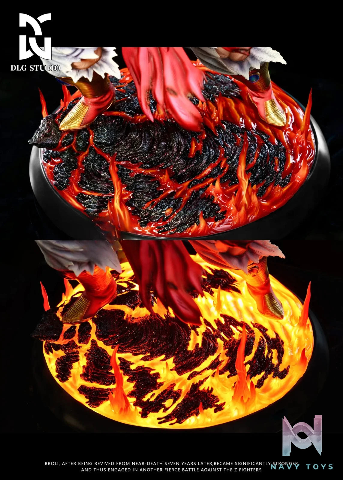 DLG Studio – Broly Single Character Museum Statue Series Dragon Ball