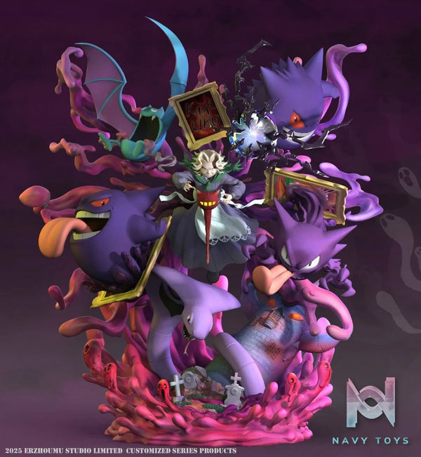 Agatha resin statue Er Zhou Mu Studio anime figure