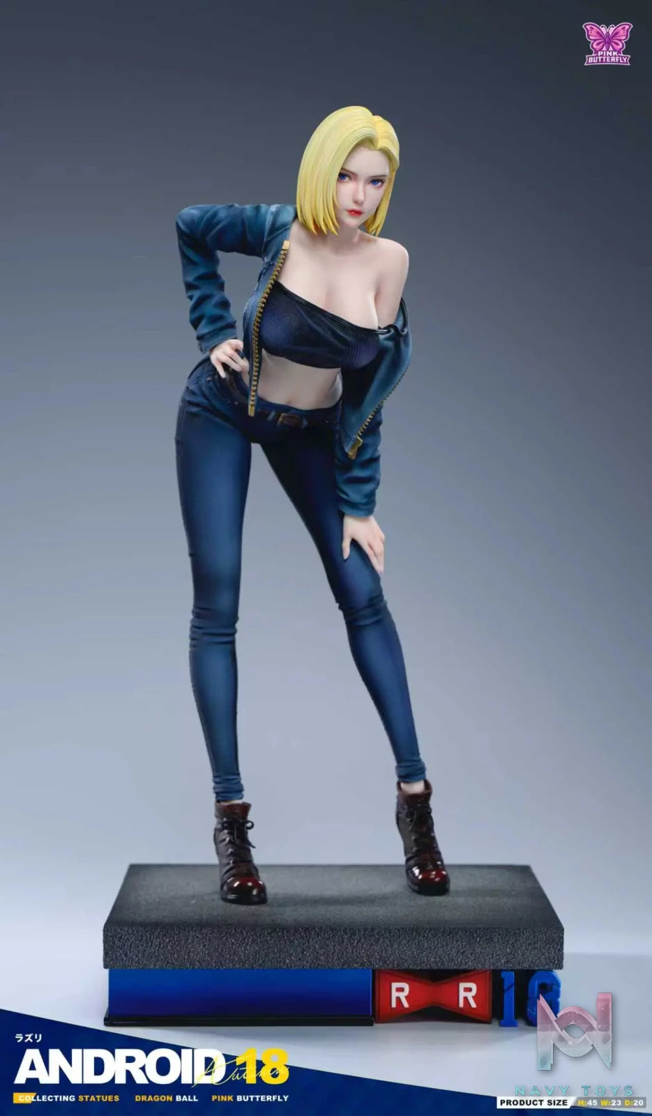 PINK BUTTERFLY Studio – Dragon Ball Android 18