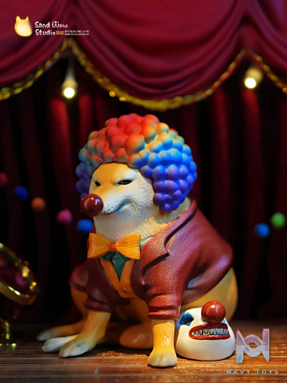 Na Ke Shi Jia Sha Diao Studio – Clown Shiba Inu (Licensed)