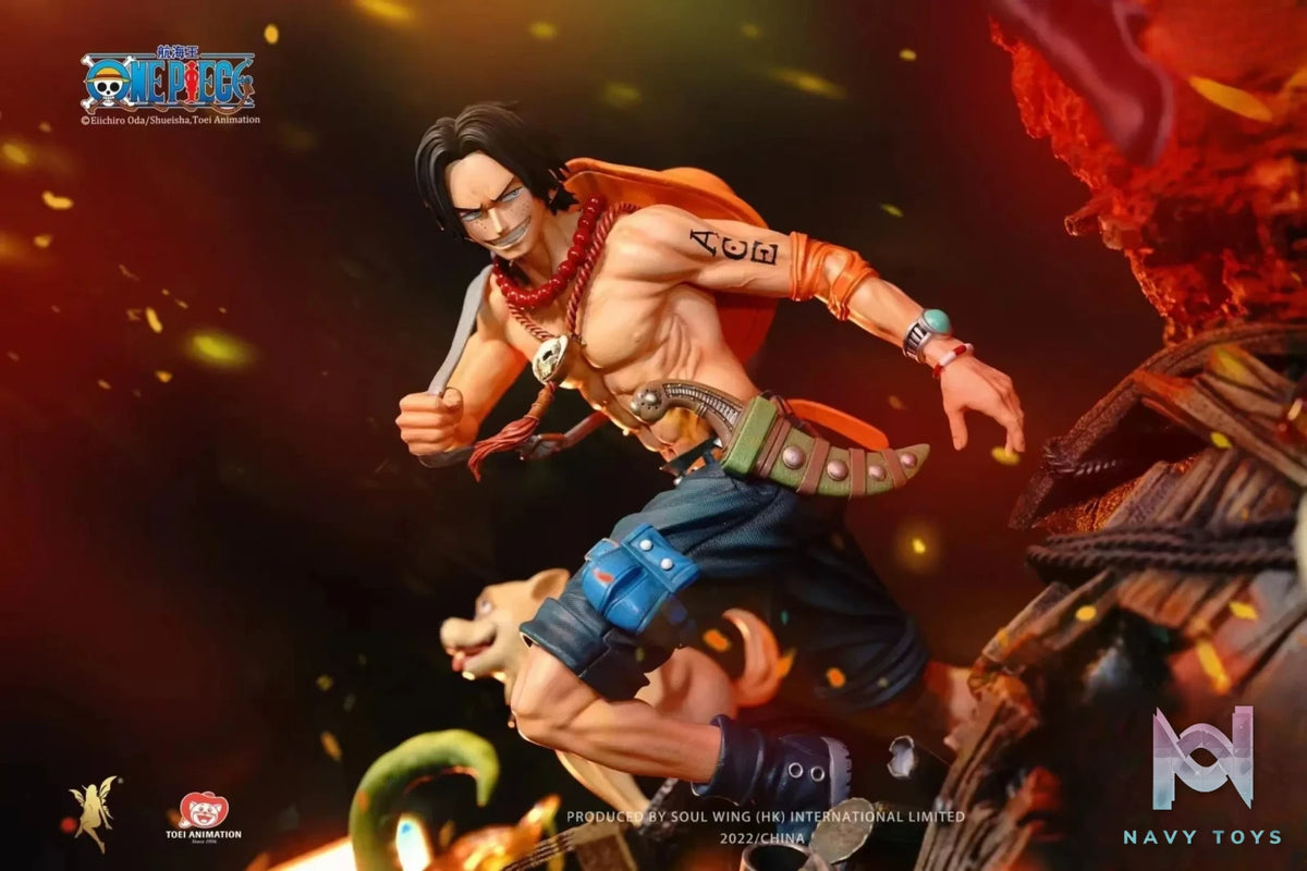 Soul Wing Studio – One Piece Fetters – Monkey D. Luffy & Portgas D. Ace & Sabo (Licensed)