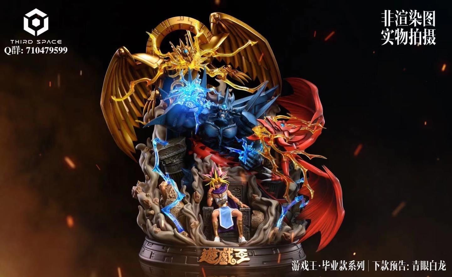 Atem Obelisk Osiris Ra resin statue Third space Studio anime figure