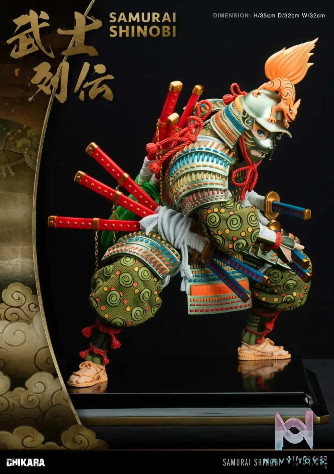 Chikara Studio – Nine tail Samurai Naruto