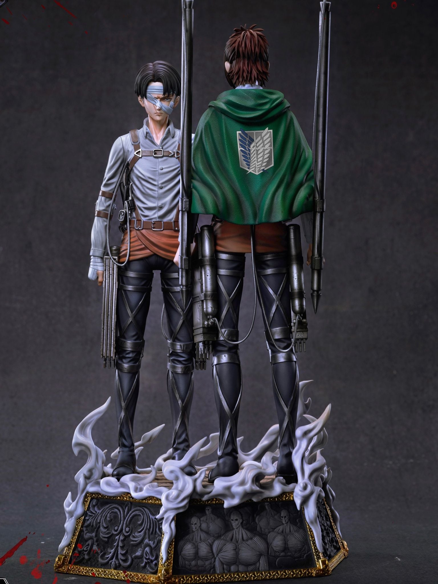 Levi Ackerman & Hange Zoe - Attack On Titan - LC Studio resin statue lc Studio anime figure