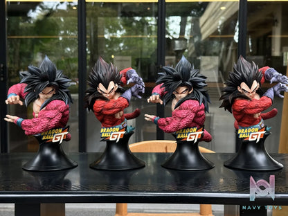 Ru Yun Studio – Super Saiyan 4 Goku Vegeta Bust