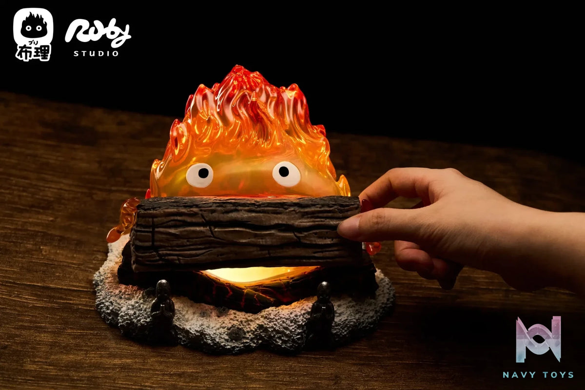 Ruby ​​Studio & Buri Studio – Howl’s Moving Castle Calcifer Night Light