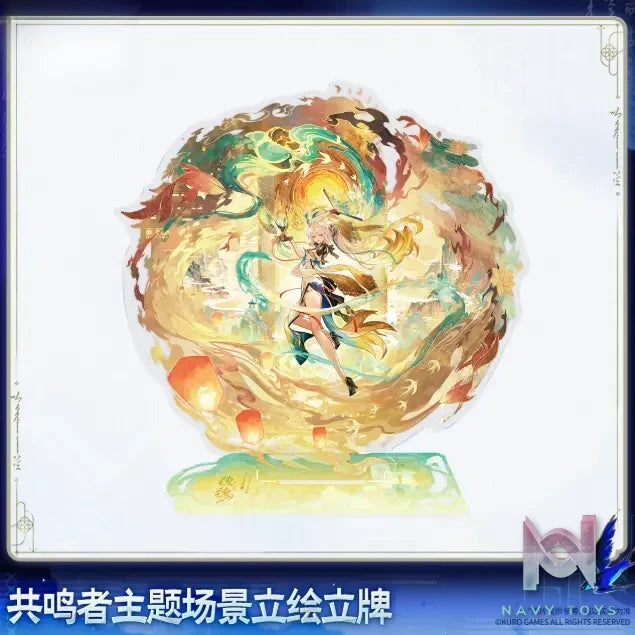 KURO GAMES – Wuthering Waves Resonator Scene Illustration Acrylic Stand – Yangyang: Mystic Feather Ver. Suisui Ver. (Licensed)