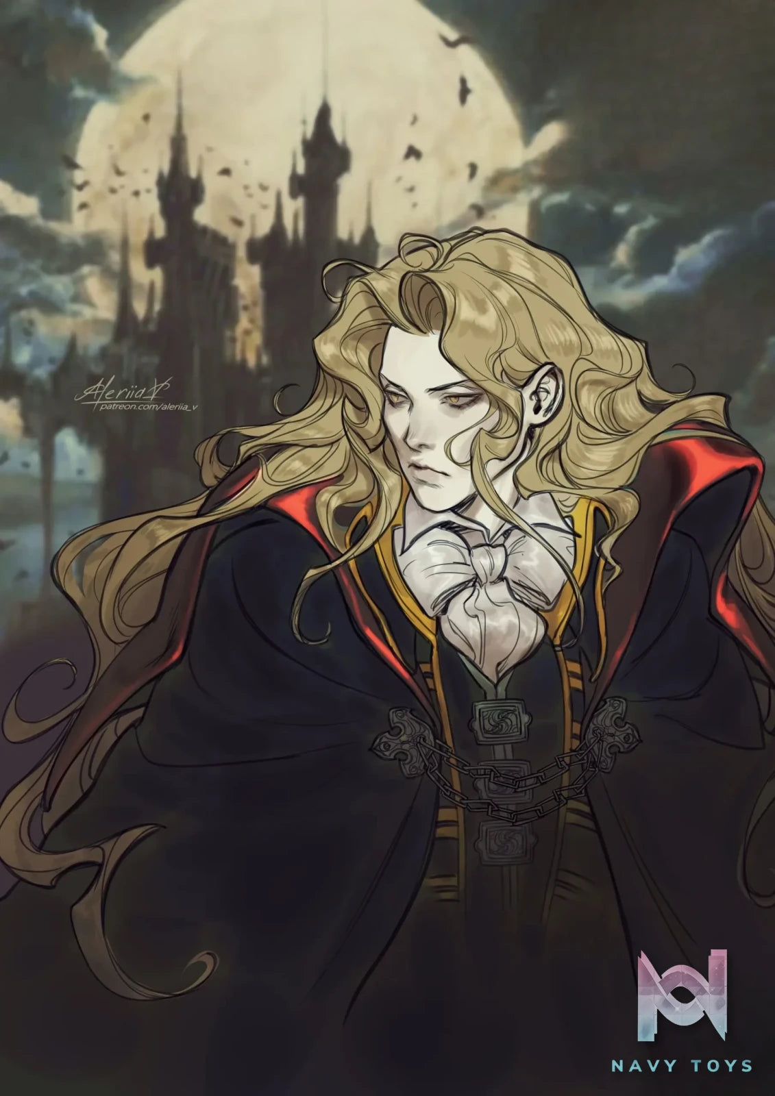 Creation Studio – Castlevania Series Alucard [OrzGK collaboration with artist Aleriia_v]