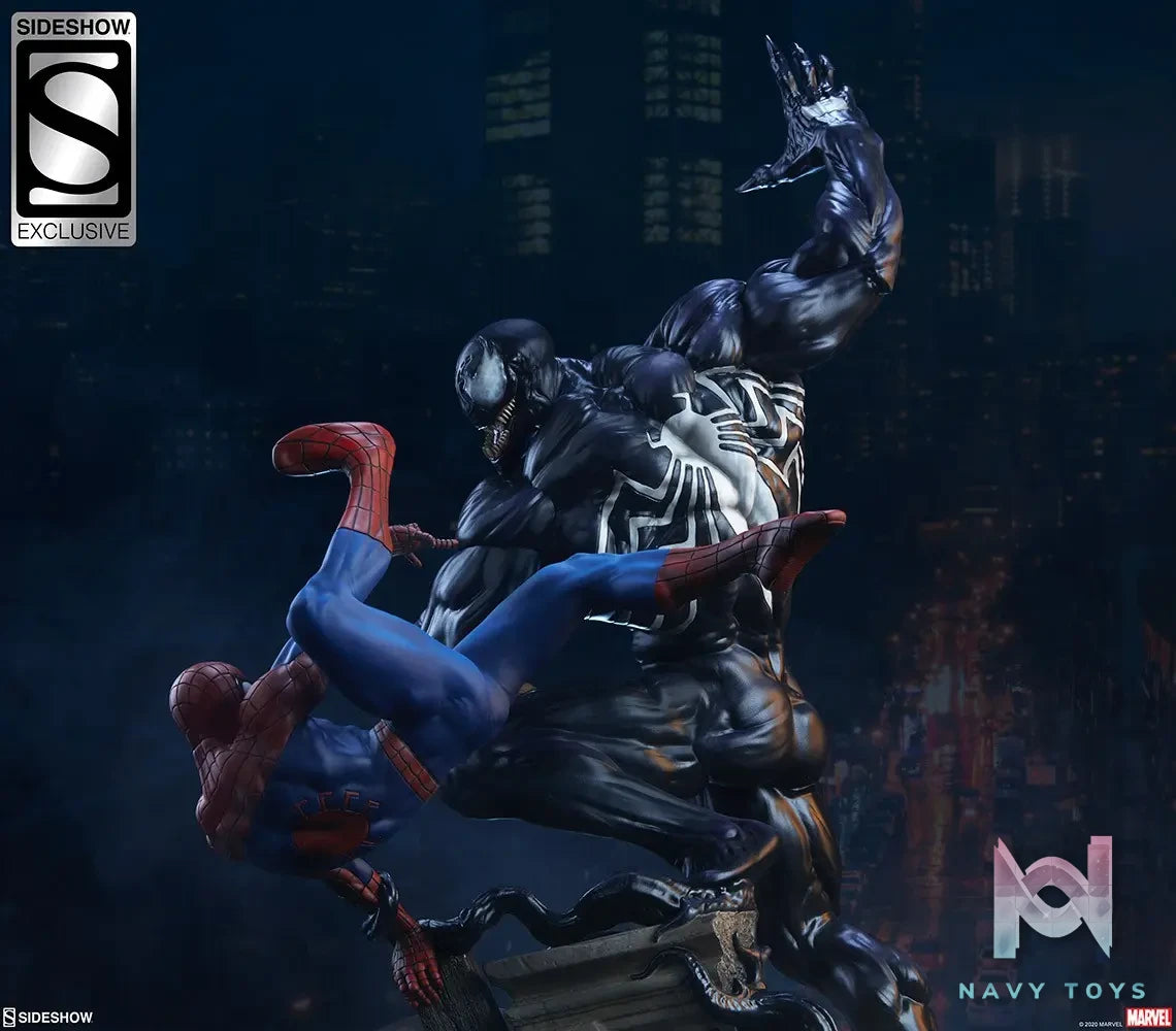 Sideshow Collectibles – Spider Man vs Venom Maquette 200561 (Licensed)