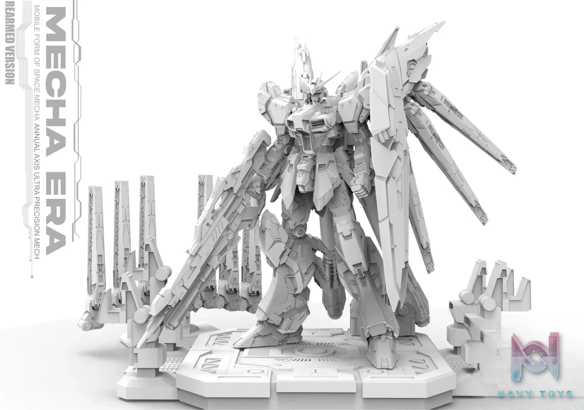 Mecha era Studio – Mobile Suit Gundam Space Warrior Mobile Form 093 and Heavy Armor Form 093-2