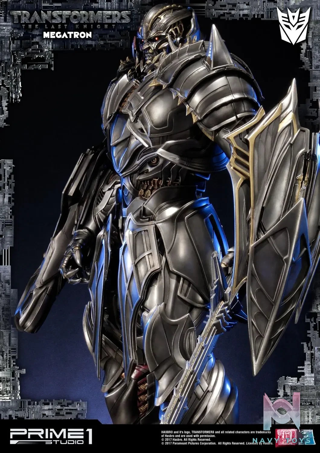 Prime 1 Studio – Museum Masterline Transformers: The Last Knight (Film) Megatron MMTFM-17 MMTFM-17EX(Licensed)