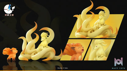 Ling Xi Gong Fang Studio – Ninetales Evolution Set Pokémon