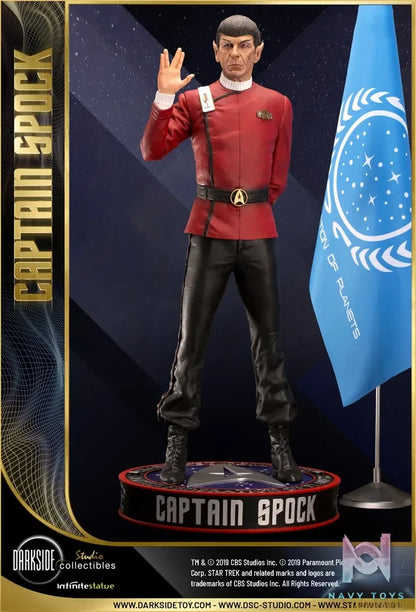 Darkside Collectibles Studio – STAR TREK LEONARD NIMOY AS CAPTAIN SPOCK 1/3 SCALE MUSEUM STATUE DSC-ST001 & DSC-ST001EX (Licensed)