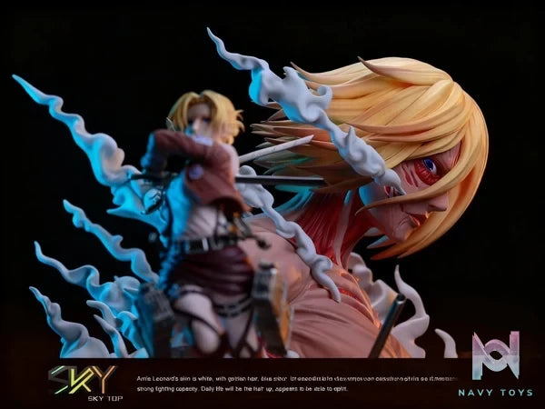 SKY TOP Studio - Attack On Titan Annie Leonhart Female Titan resin statue Navy Toys anime figure