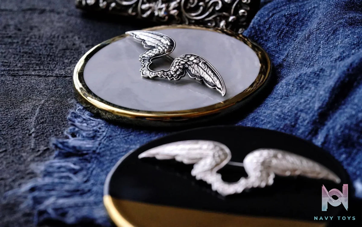 Raven Studio (silver jewelry) – Original Design Wing Brooch Original