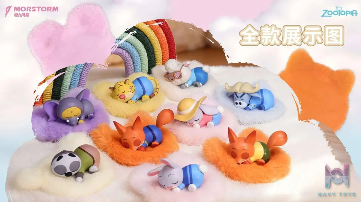 MORSTORM Studio – Zootopia Series Blind Box Collection Set of 9 (Licensed)