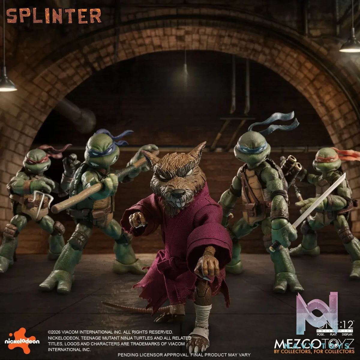 Mezco Studio – 1/12 Collective Splinter (Licensed)