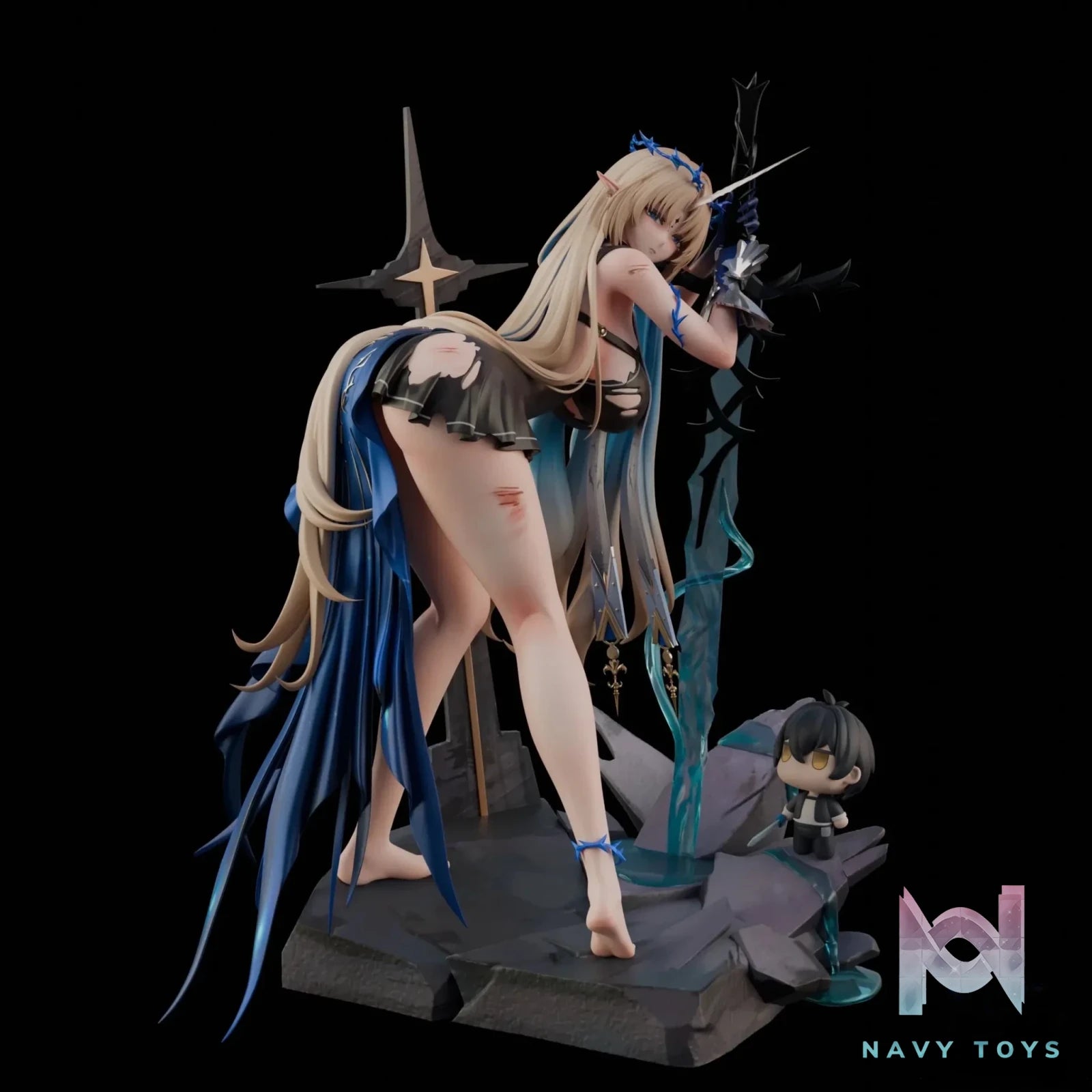 Mi Yin Studio - Wuthering Waves Fleurdelys resin statue Navy Toys anime figure