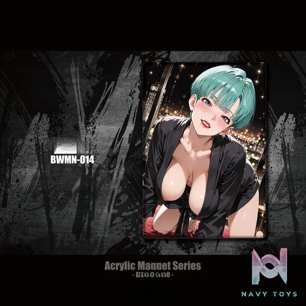 B&W Studio – Acrylic Fridge Magnet Bulma Dragon Ball