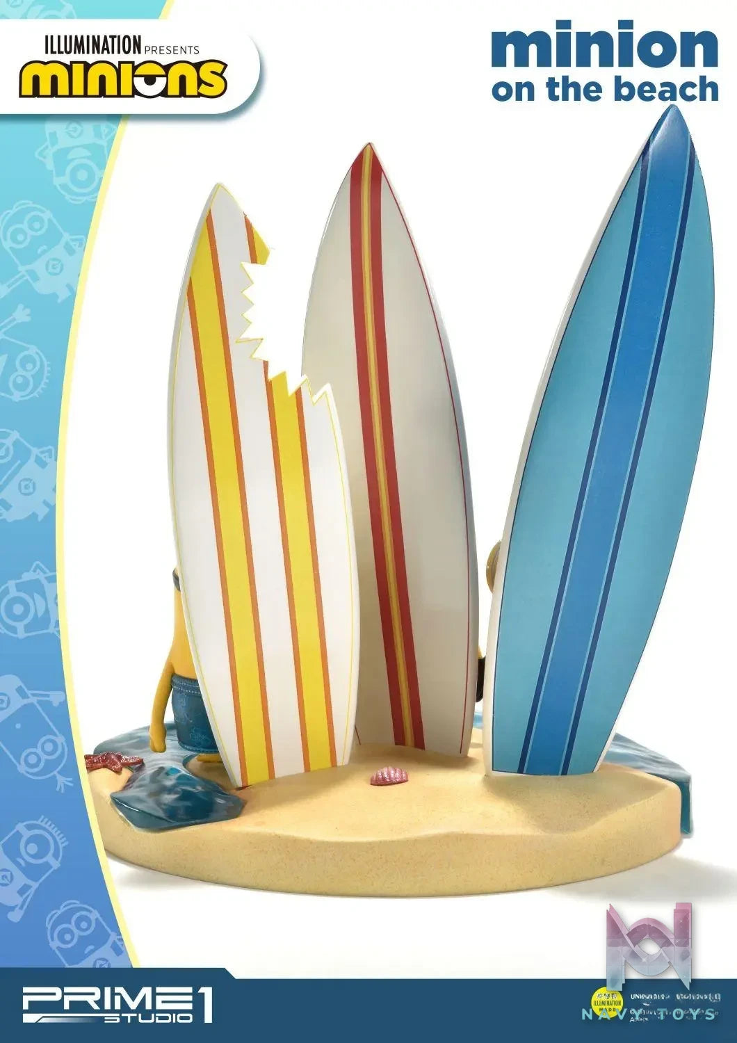 Prime 1 Studio – Prime Collectible Figures Minion On The Beach PCFMINI-01(Licensed)