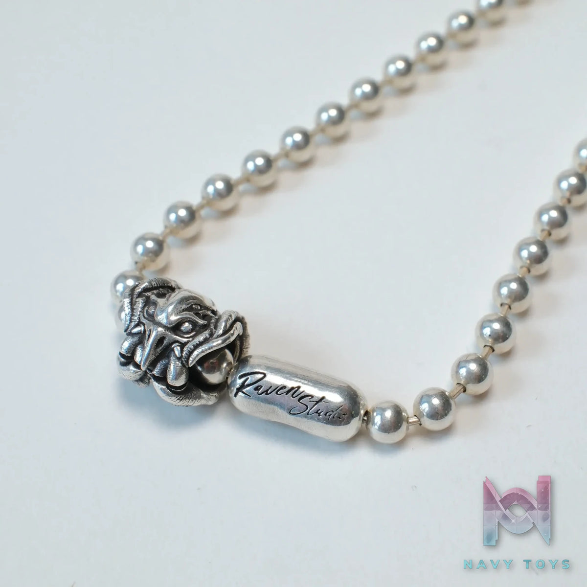 Raven Studio (silver jewelry) – Original Exclusive Cthulhu Raven 4mm Ball Chain Original