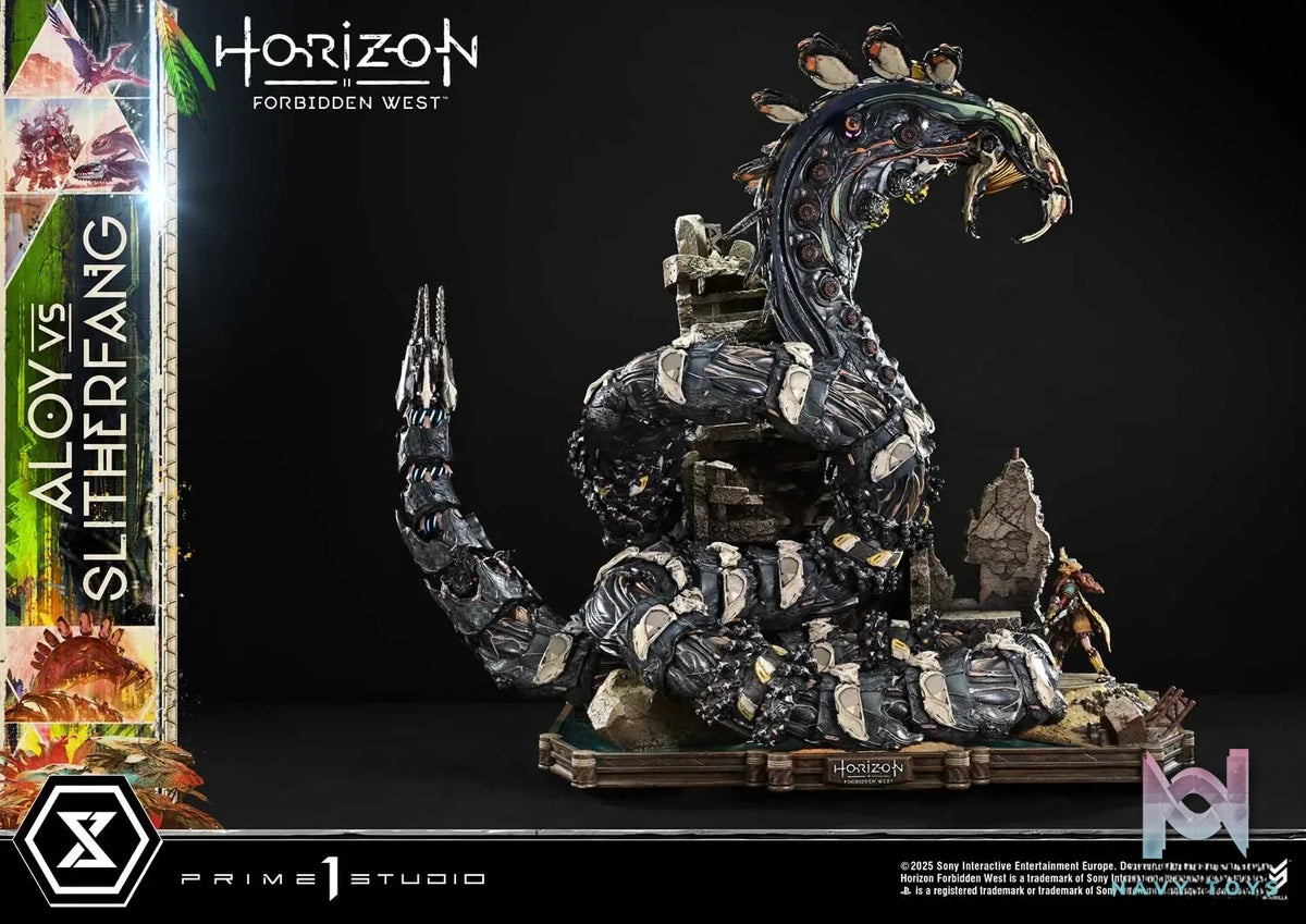 Prime 1 Studio – Ultimate Diorama Masterline Horizon Forbidden West Aloy vs. The Slitherfang UDMHFW-01 UDMHFW-01S (Licensed)