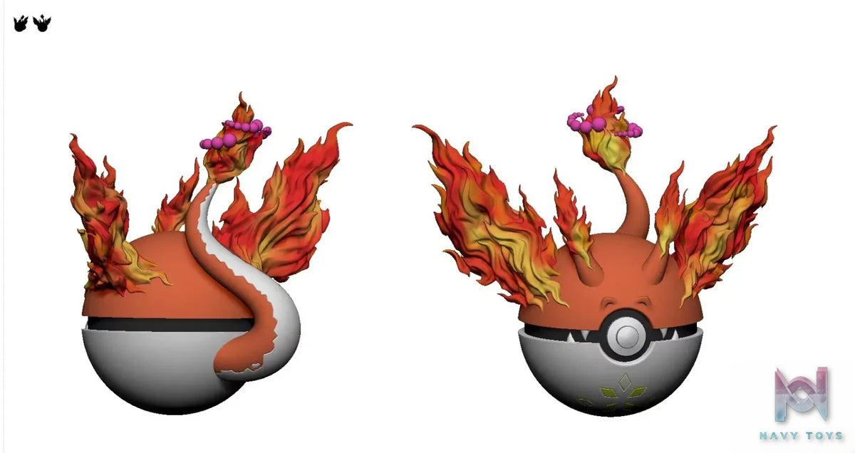 Dao Dan Studio – Pokémon Dynamax Charizard Poké Ball