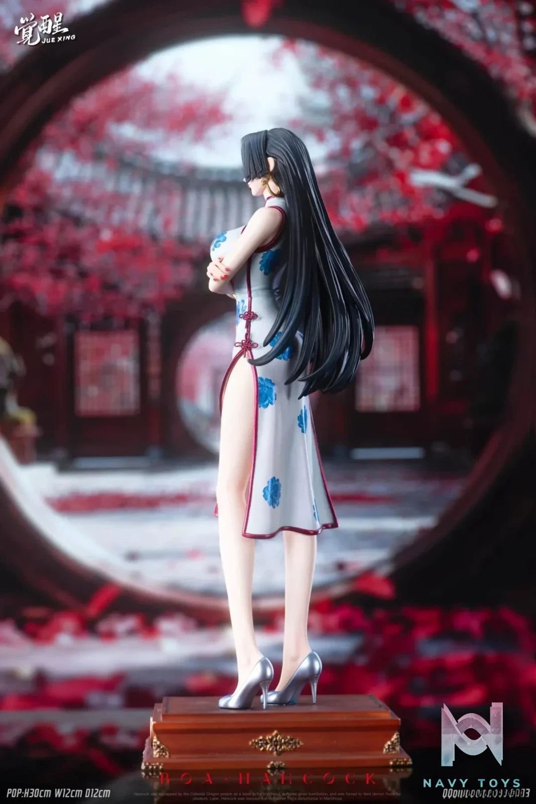 JUE XING Studio - One Piece Chinese Style 1 Cheongsam Boa Hancock resin statue Navy Toys anime figure