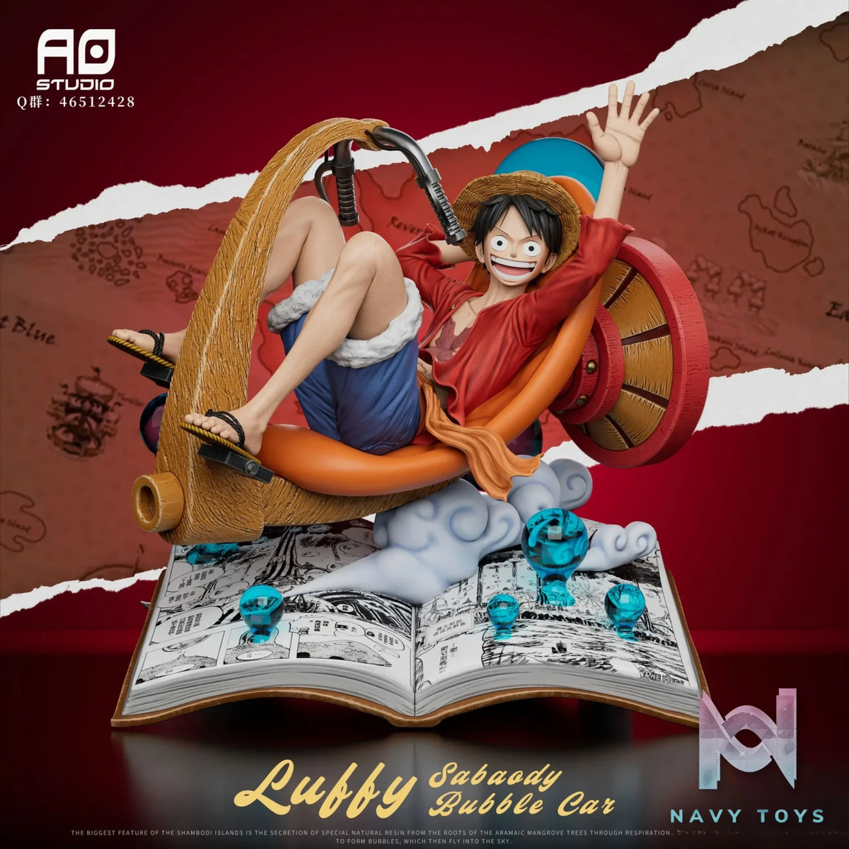 AO Studio – One Piece Sabaody Archipelago Luffy