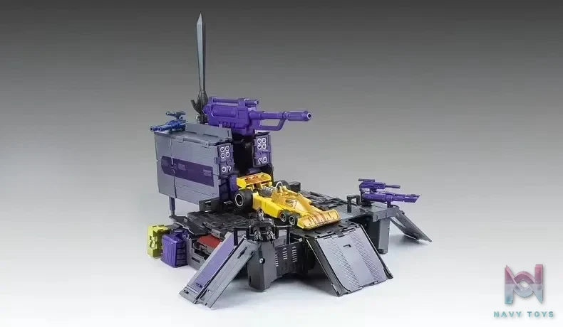 X-Transbots Studio – MX-12T Gravestone Motormaster Youth Version x MX-12B Trailer for MX-12A Gravestone Motormaster w/MX-12C Accessory Pack Transformers
