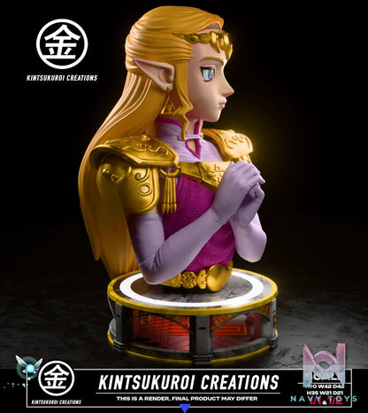 Kintsukuroi Creations Studio – ADULT ZELDA BUST The Legend of Zelda