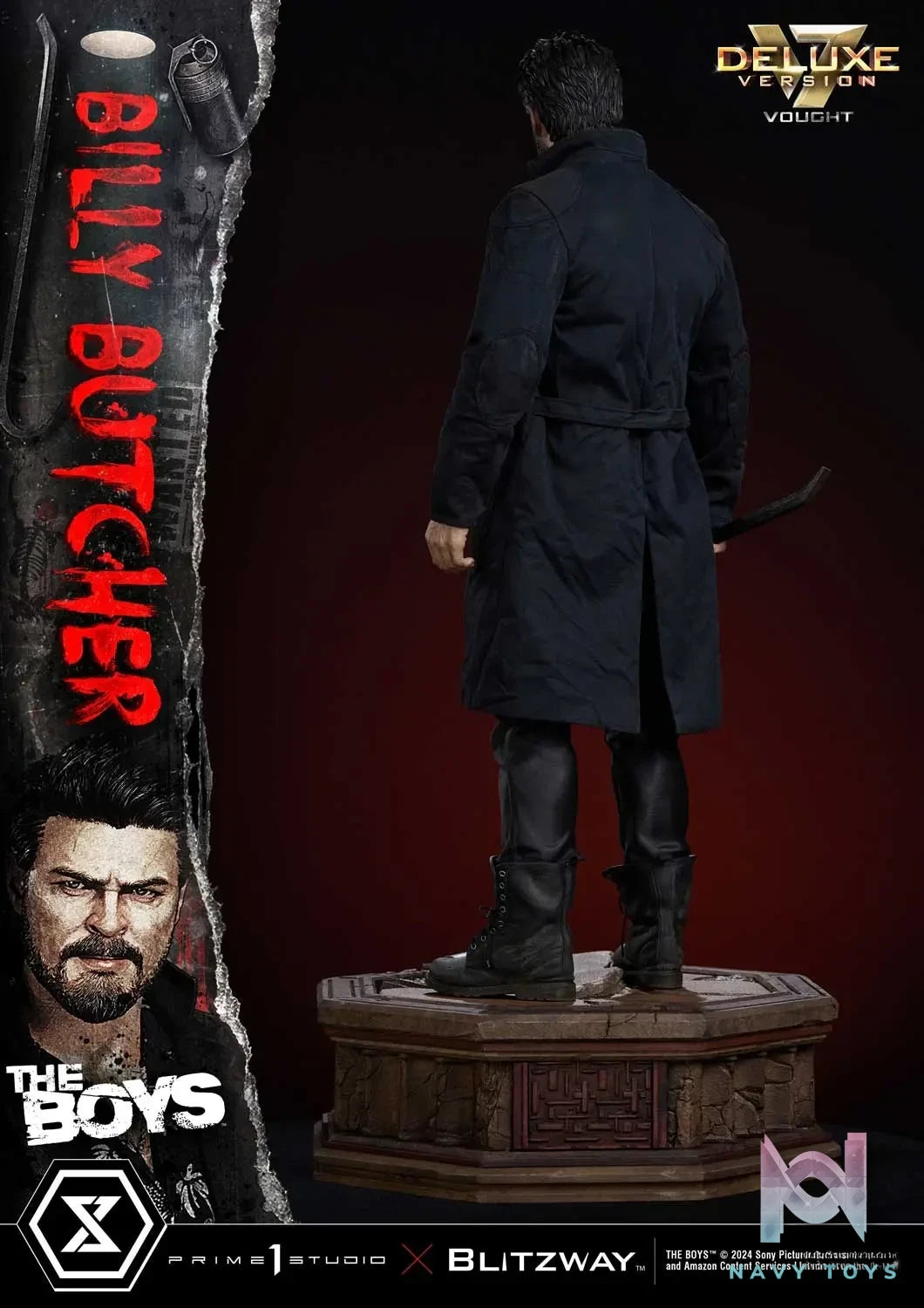 Prime 1 Studio – Premium Masterline The Boys William Billy Butcher PMTB-01 PMTB-01DX (Licensed)