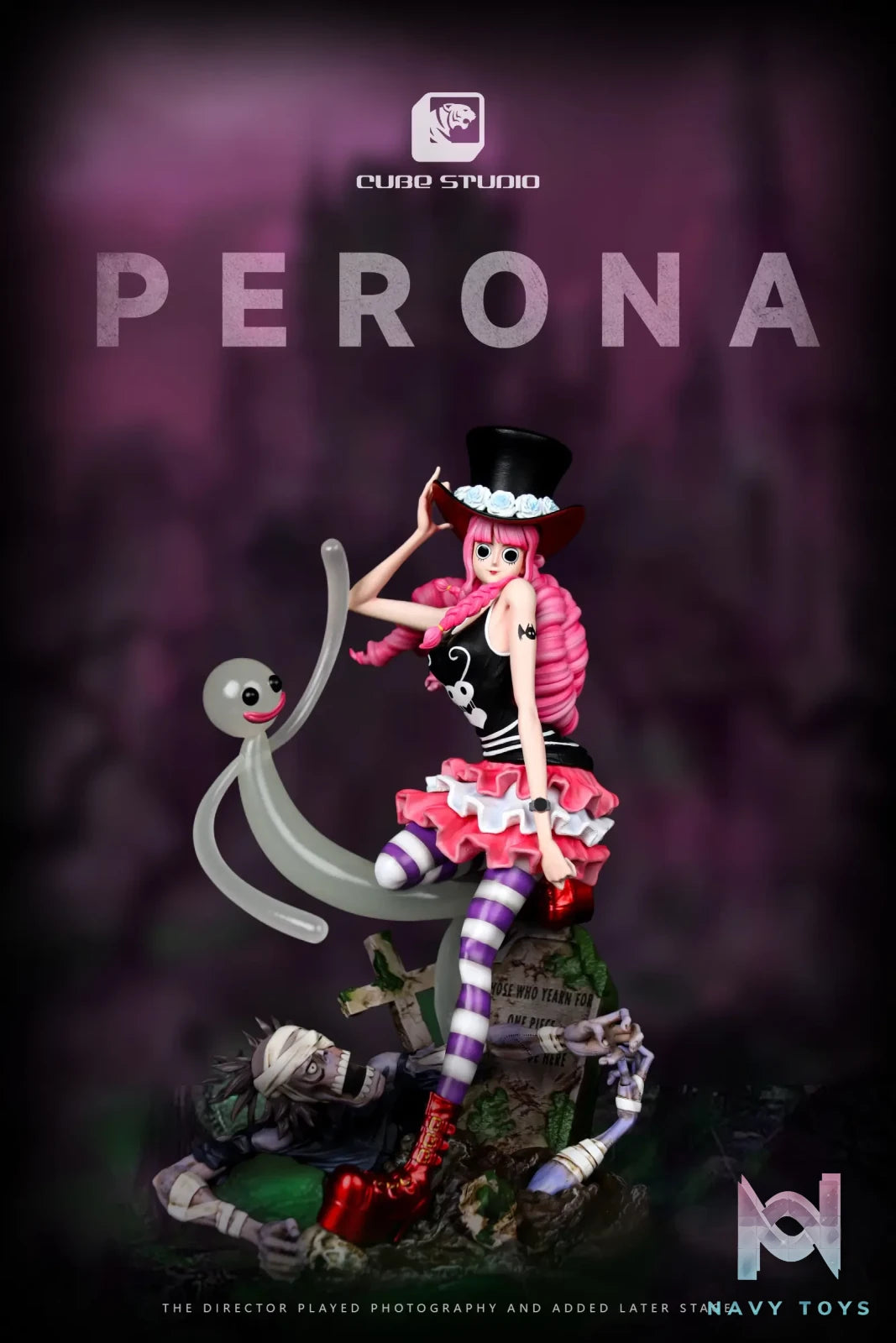 CUBE Studio – One Piece Perona, one of the three weirdos of the terrifying three-masted sailing ship